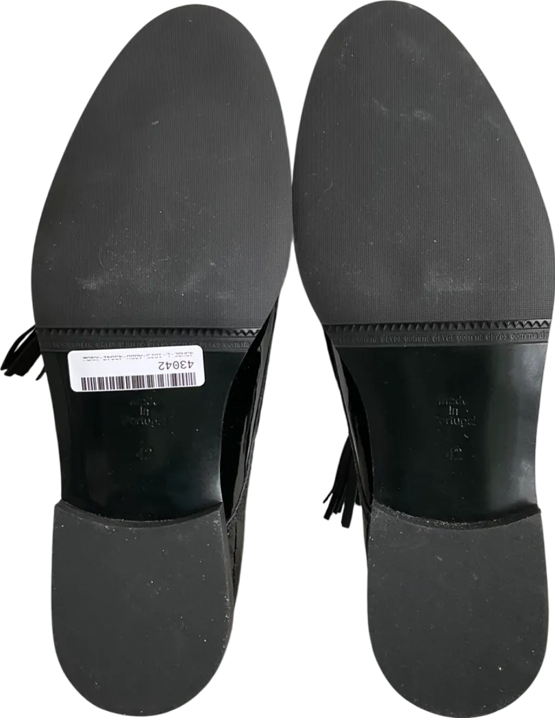 Rogue Matilda Black Patent Mules UK 9 EU 42 