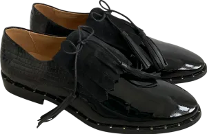 Rogue Matilda Black Patent Mules UK 9 EU 42 