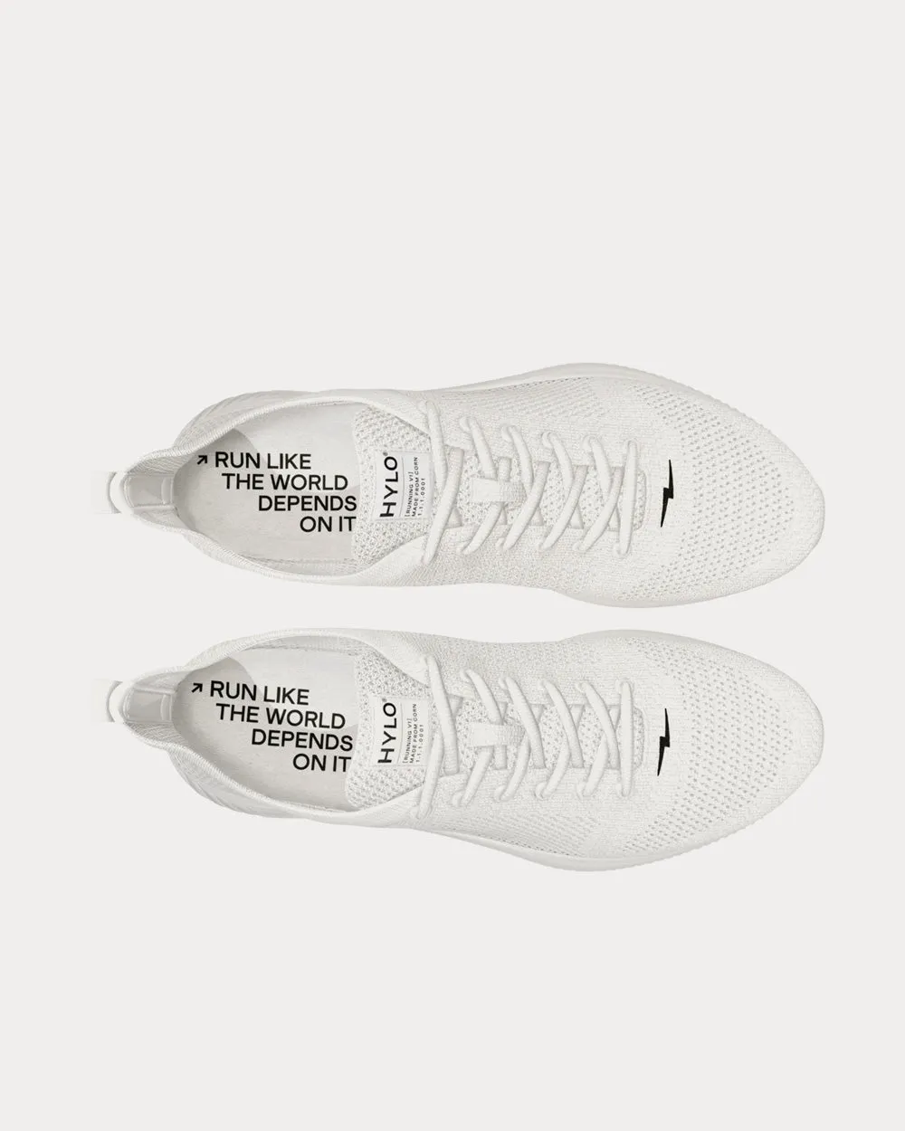 Running V1 White Running Trainers