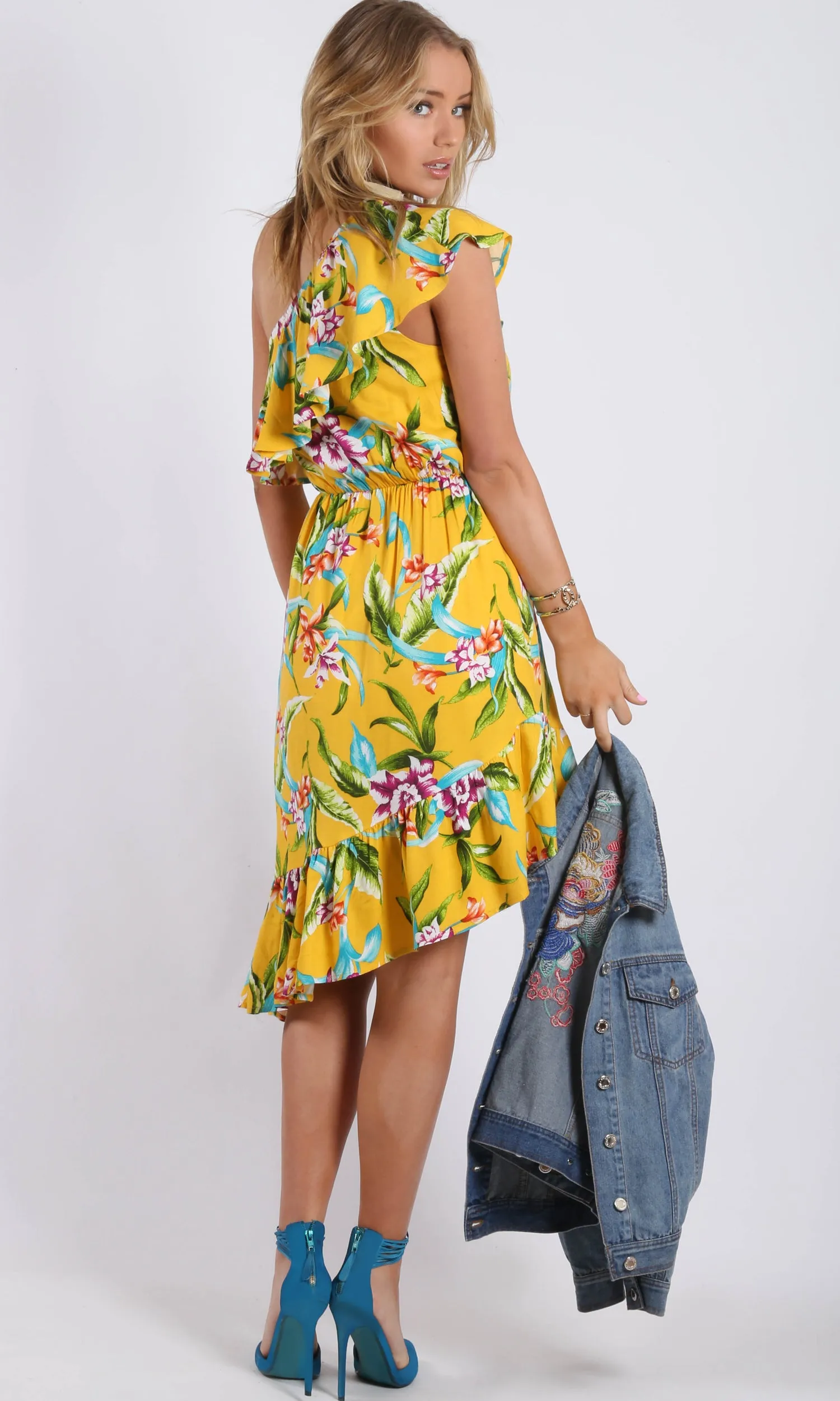 RV0100-2SS Asymmetric Tropicana Dress (Pack) On Sale