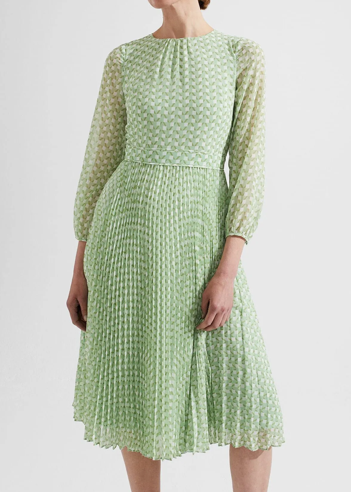 Salma Dress 0223/5000/9022l00 Green-Multi
