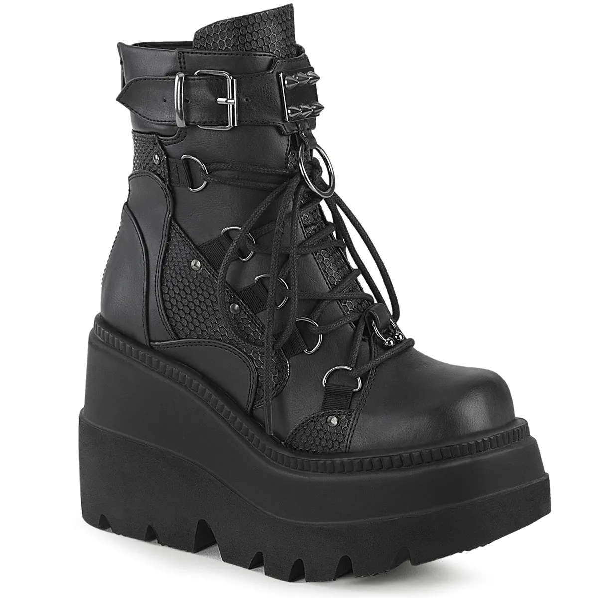 SHAKER-60 Demoniacult Alternative Footwear Women's Ankle Boots