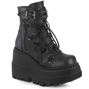 SHAKER-60 Demoniacult Alternative Footwear Women's Ankle Boots
