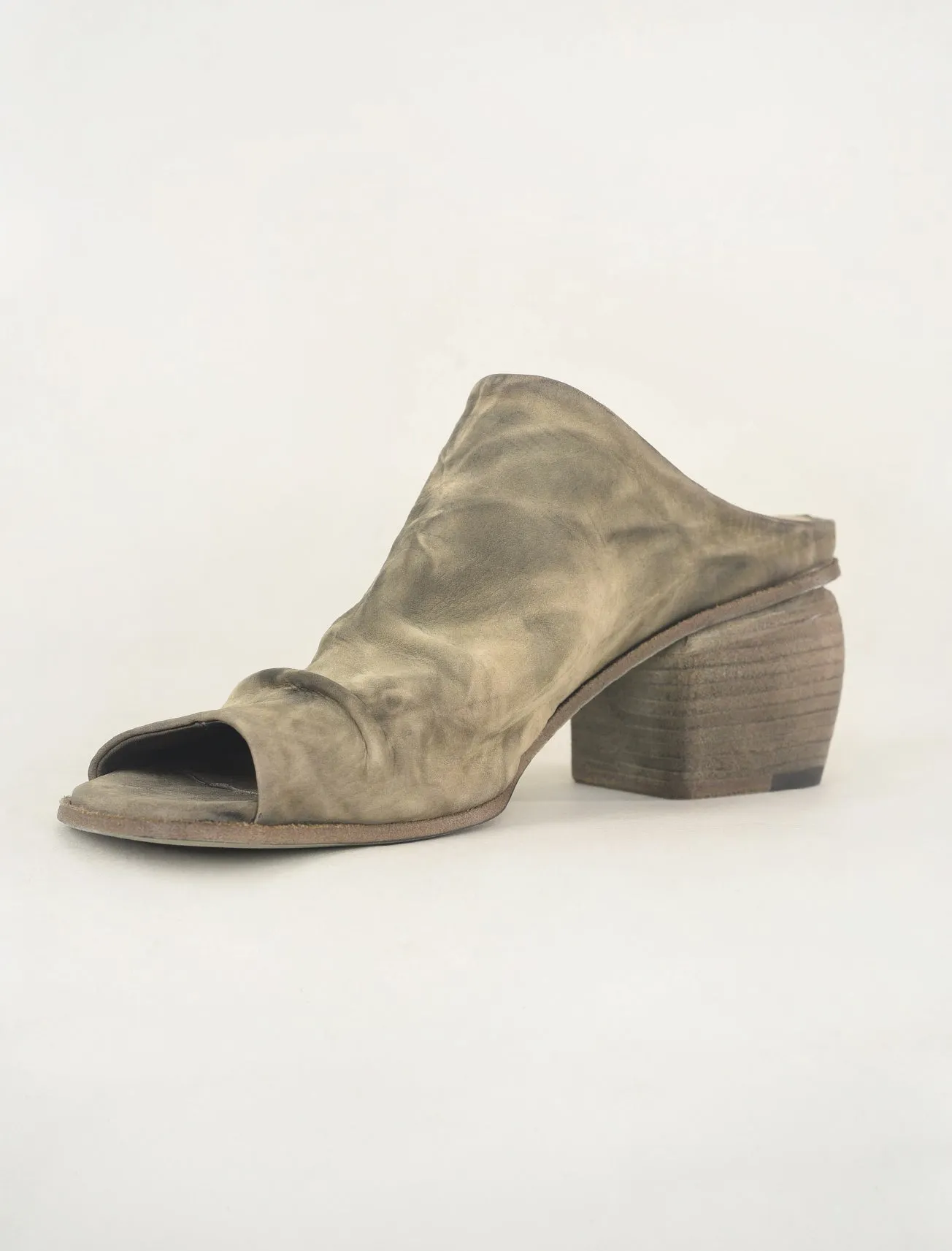 Shar Pei Slip On, Pellame Taupe