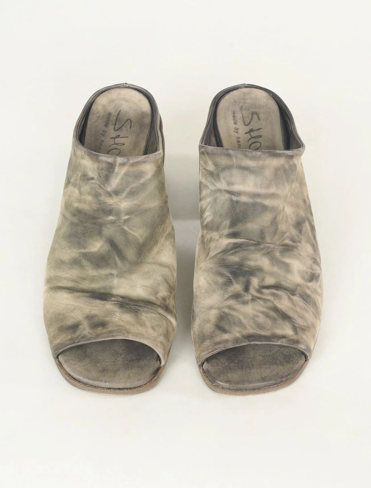Shar Pei Slip On, Pellame Taupe