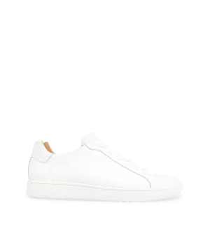 Shearwater White Leather Sneakers