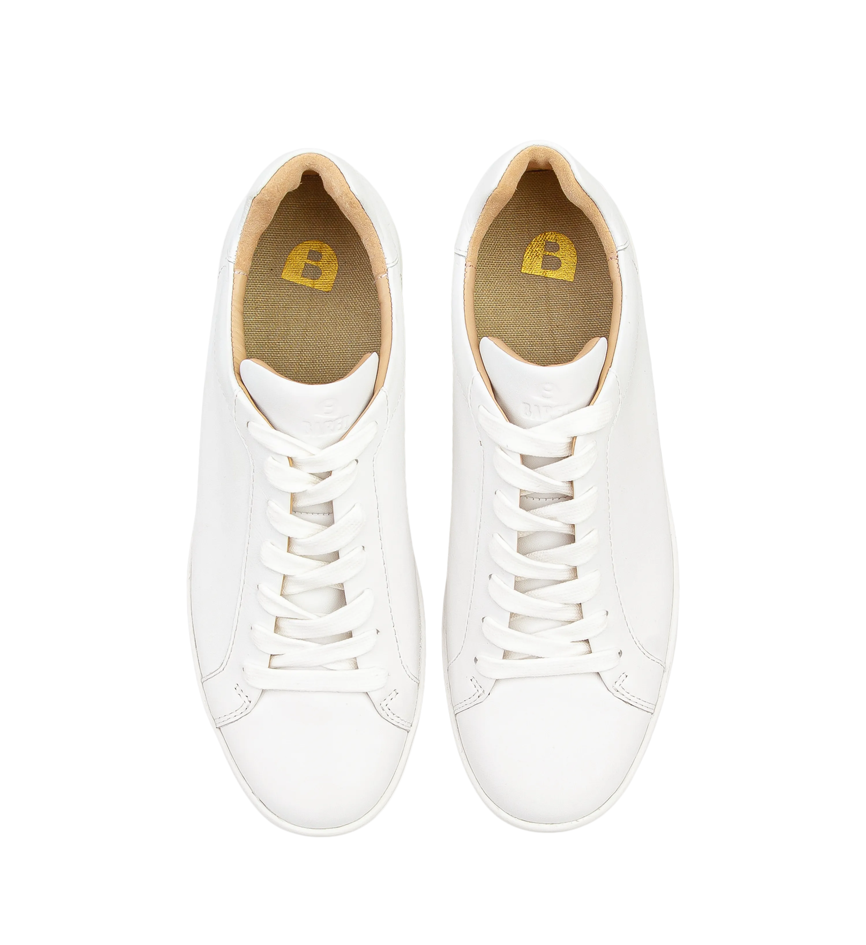 Shearwater White Leather Sneakers