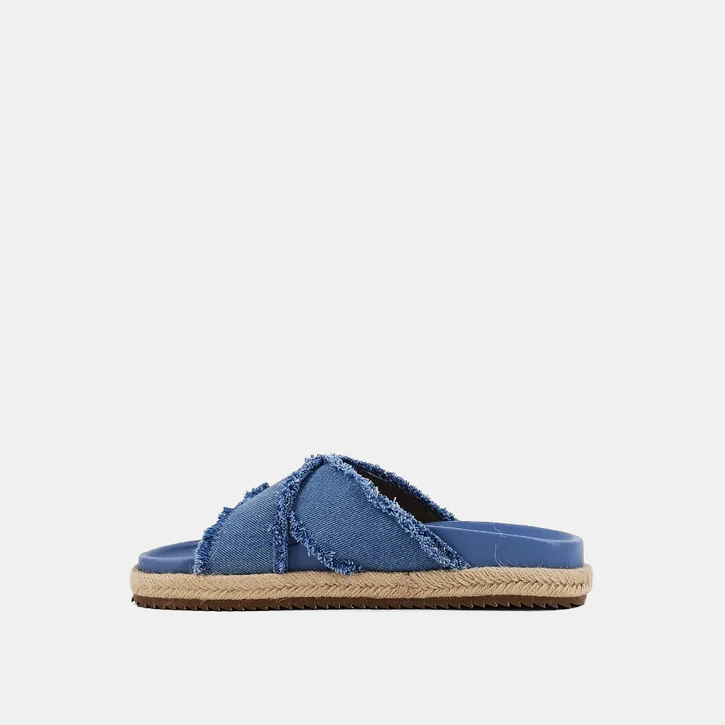 Shu Shop Courtney Sandal in Denim