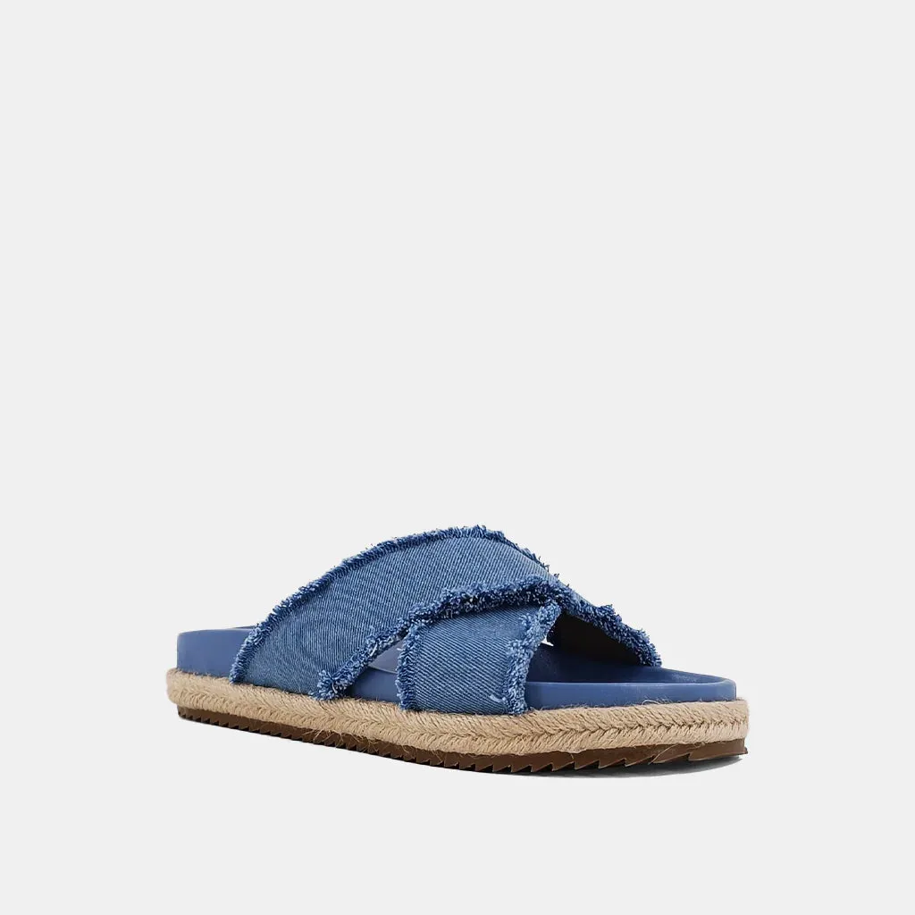 Shu Shop Courtney Sandal in Denim