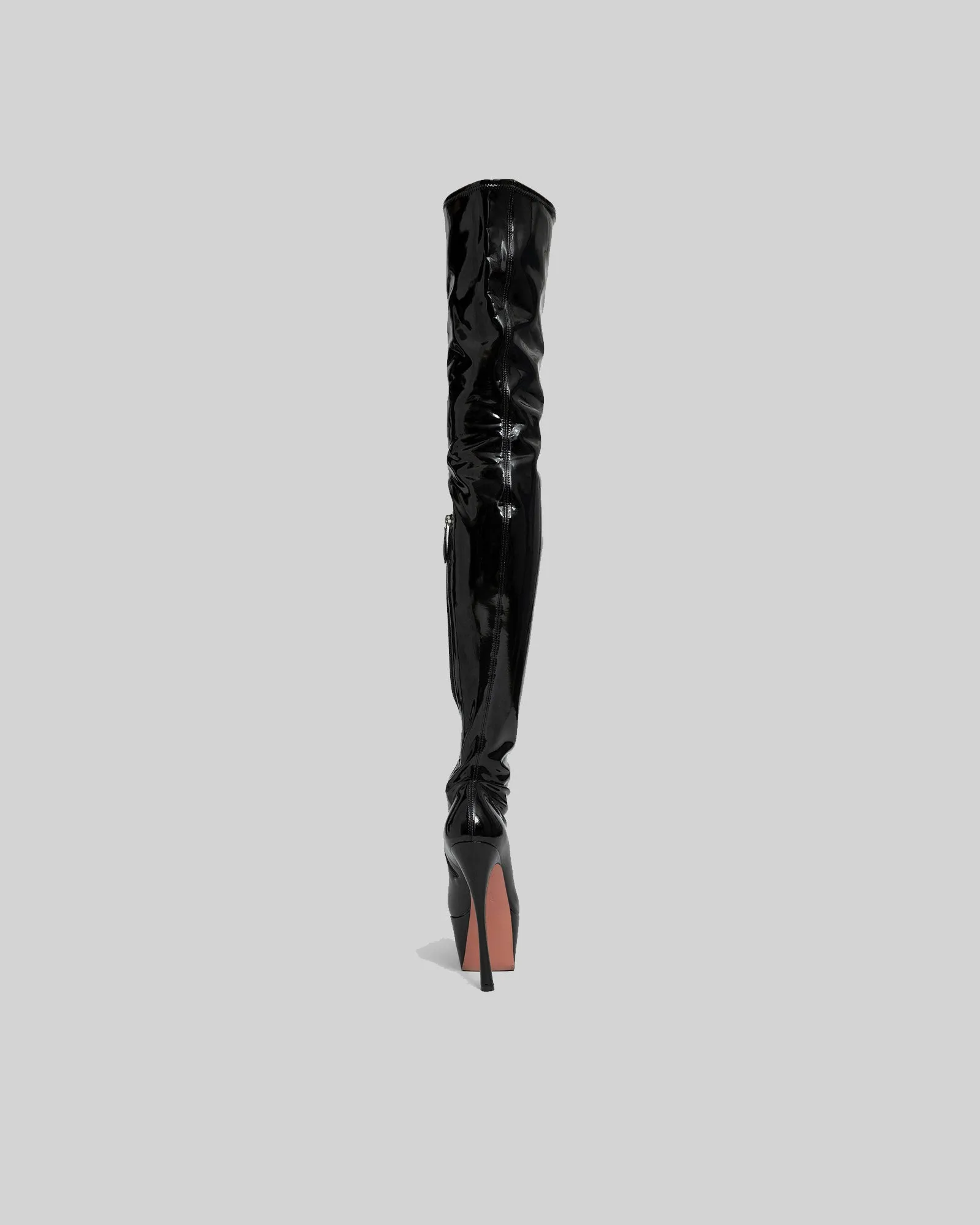 Simona Leather Platform Over The Knee Boots