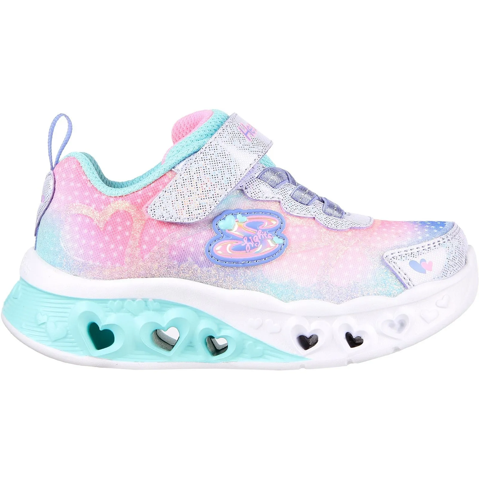 Skechers 302315N Flutter Heart Lights Simply Love Pink