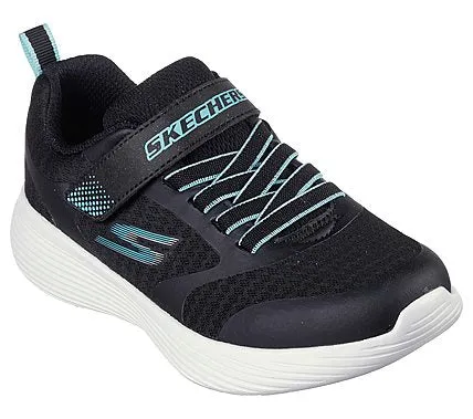 Skechers Go Run 400 V2 Venice Mornin Black Blue Velcro Trainers