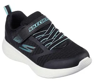 Skechers Go Run 400 V2 Venice Mornin Black Blue Velcro Trainers