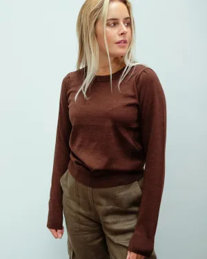 SLF Lira knit in coffee bean
