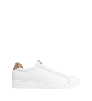 Sulphur White & Taupe Men's Sneakers