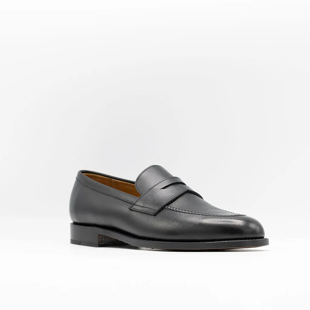 The Penny loafer in black leather