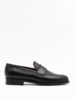 The Penny loafer in black leather