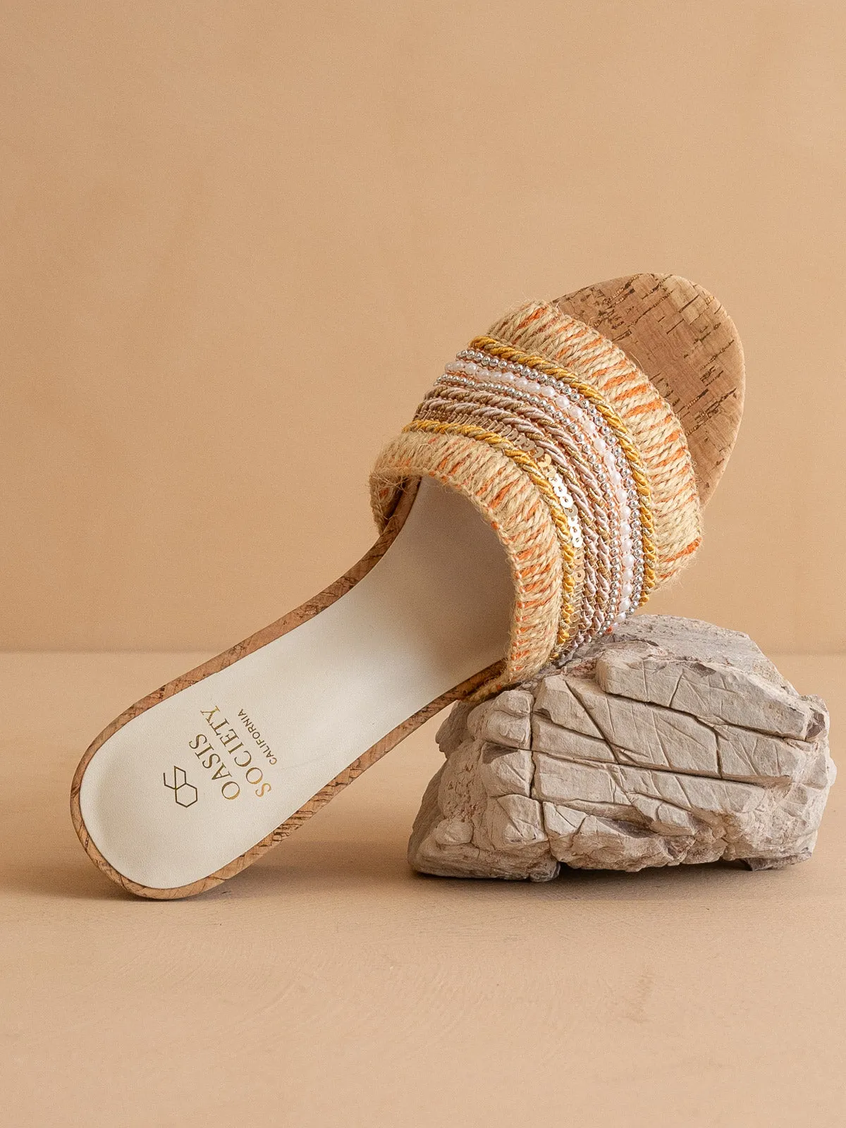 The Tulum | Orange Versatile Vacation Sandal