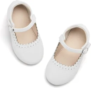 THEE BRON Toddler Mary Janes | Arch Support Leather Princess Shoes | Birthday Party Flats