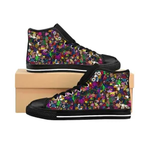 Toonymania Men's High-top Sneakers
