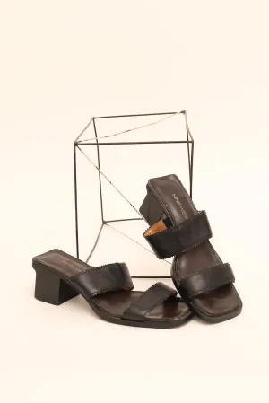 Vintage Square Heel Mules