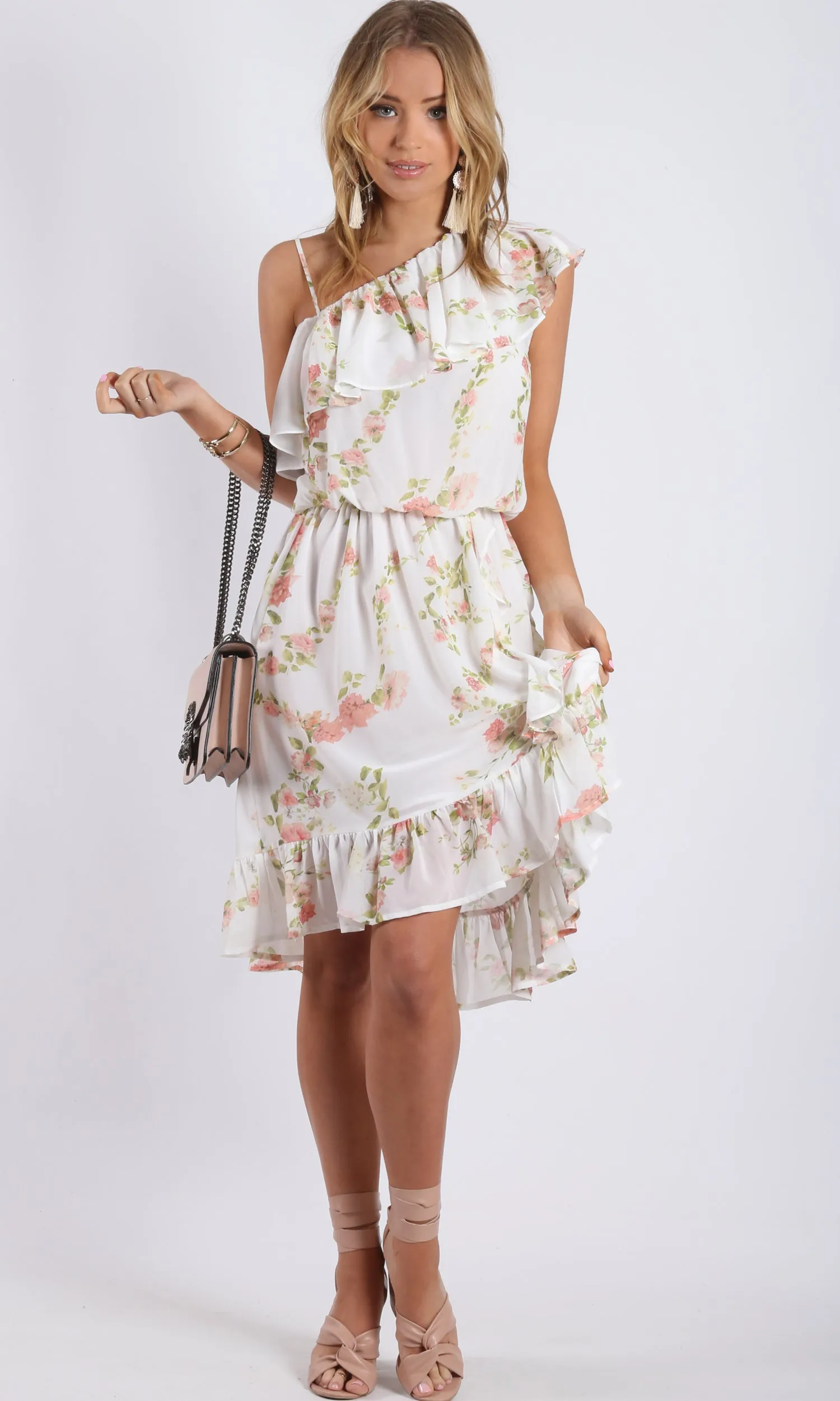 XW16119SS Vintage Ruffle Dress (Pack)
